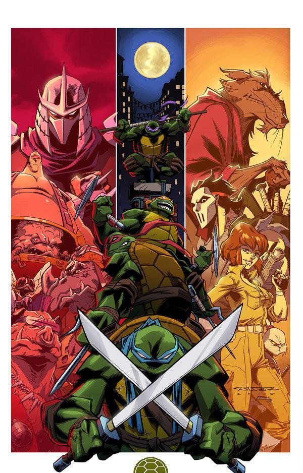 插画忍者神龟byemiliojlopez美