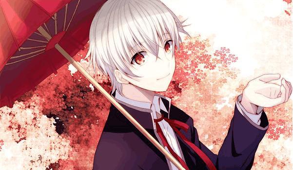 一头银白短发,面容清秀可爱,个子不高略显瘦弱,使得伊佐那社给人的第