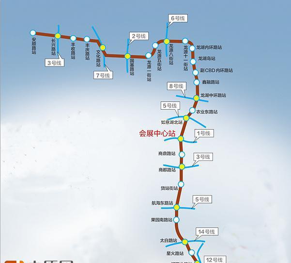 郑州地铁R4号线图片