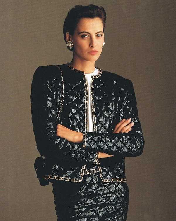 ▋伊娜德拉弗拉桑热(inès de la fressange),20世纪80年代最出名的