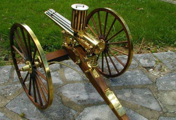 各种各样的重型加特林机枪看看你认识多少种