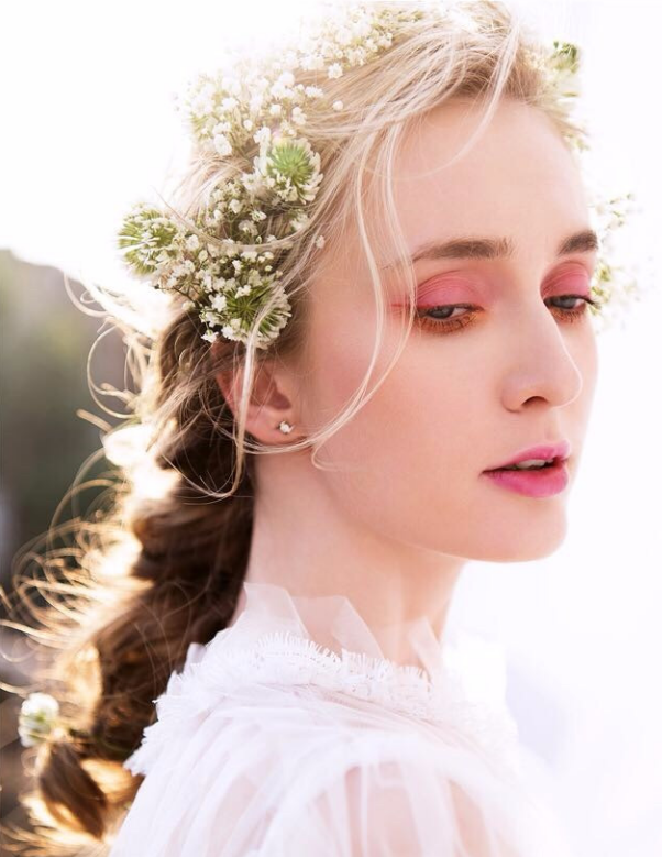 2018春季新娘造型盘点气质森女风满足你的仙女梦