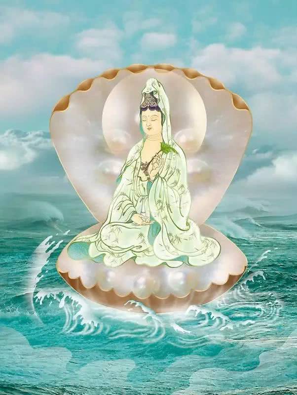 年头看观音菩萨像也是一种福气!请放到您的朋友圈!