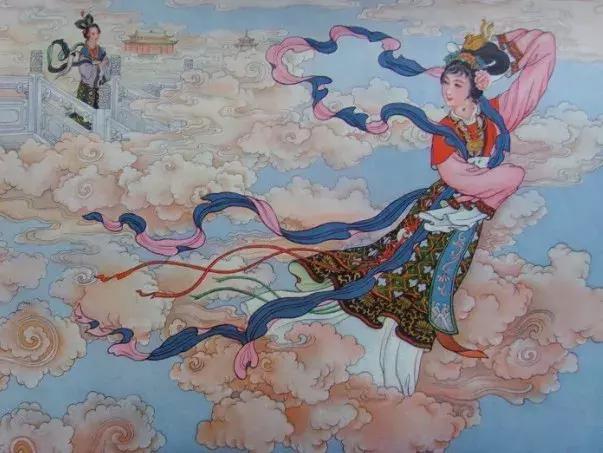 天女散花的传说竟然是因为盘古的女儿