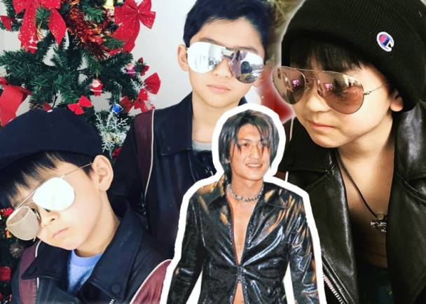 不断上载两个儿子quintus与lucas的照片,还直播带孩子去嘉年华玩游戏