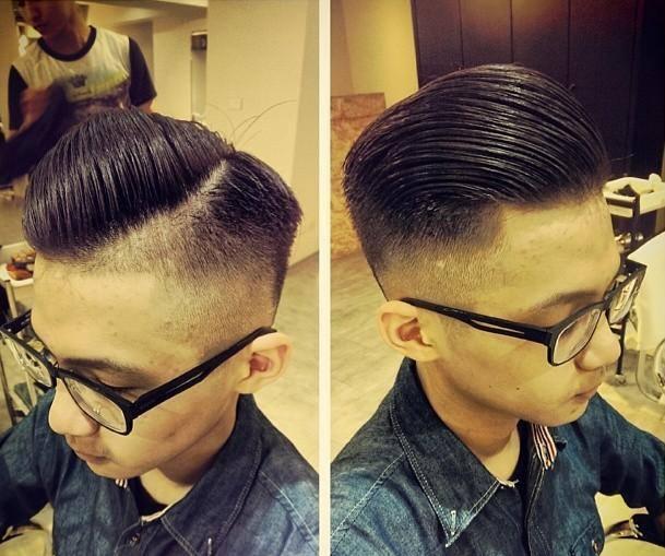 今年最流行干净利落清爽怡人的剃半边男神发型30款