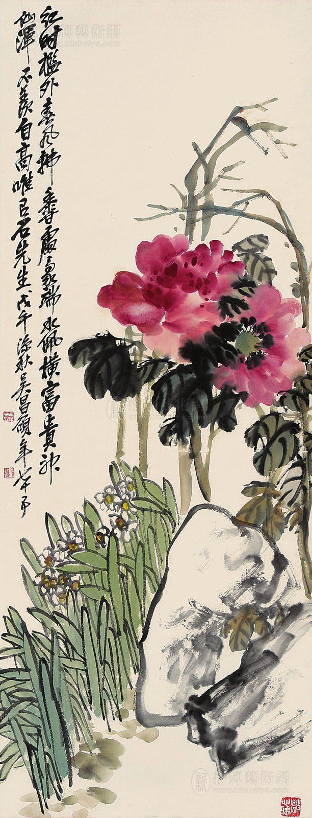 齐白石传人-汤发周趣谈:吴昌硕与齐白石,张大千的差异有多大吗