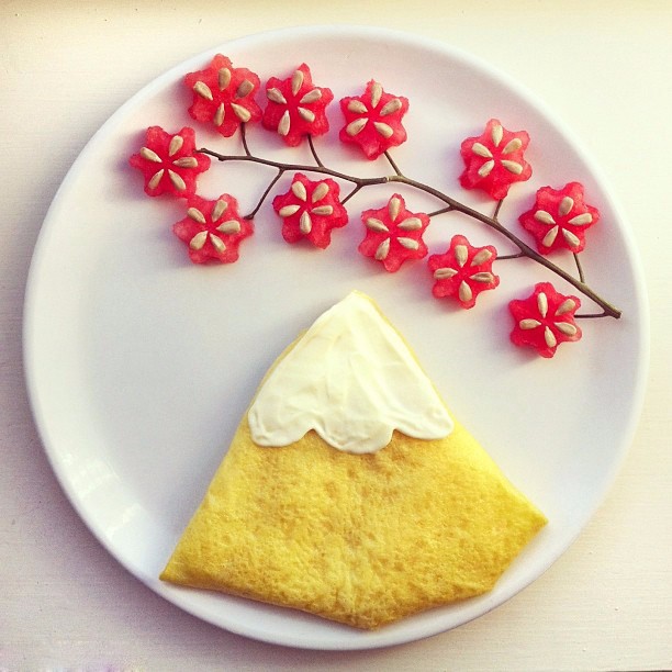 美食还可以玩的这么有创意,画面都太美,都舍不得吃!