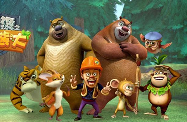 熊出没中的5对双胞胎动物唯独熊大熊二差别最大