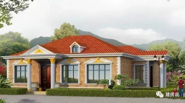 农村一层别墅这样设计, 看一眼便爱上|别墅|户型|建筑_新浪新闻