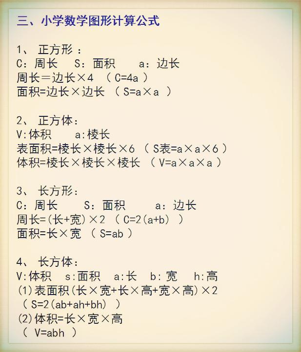 不如"死磕"这张公式表,清华北大随便上