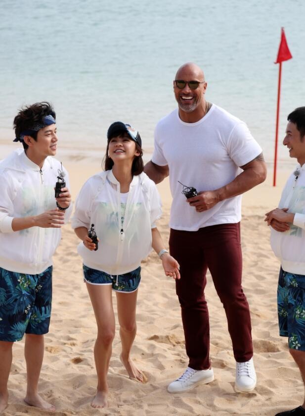 《快乐大本营》不停歇 好莱坞大咖巨石强森重磅"首秀"