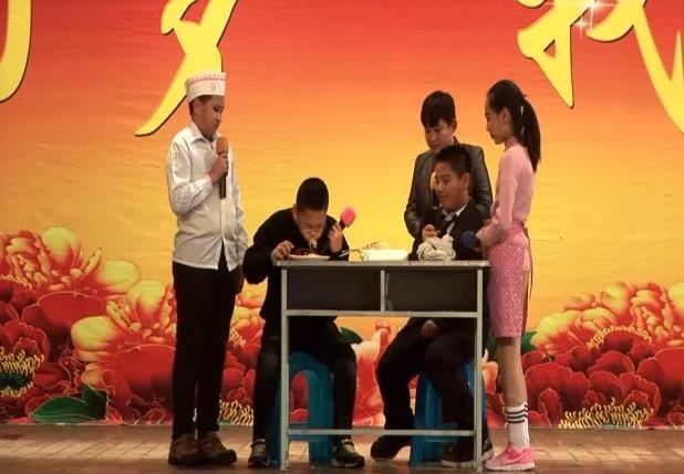 梅河口市博文学校小学部欢庆2018年元旦联欢