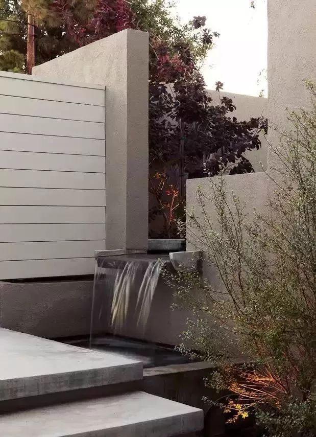 水景中的出水口设计,完美创意