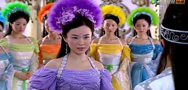 《欢天喜地七仙女》中紫儿的9个造型,原来霍思燕当年这么美!