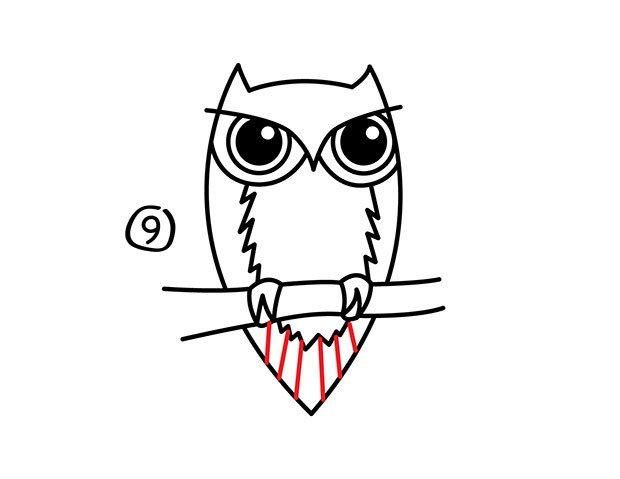 8种常见飞鸟类育儿简笔画开发宝宝智力简单又好画