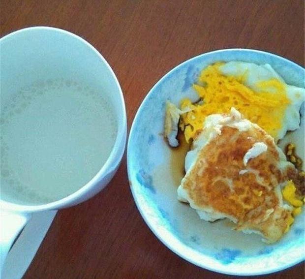 这是来自5个不同普通工薪家庭的早餐,我喜欢第四个,你们呢!