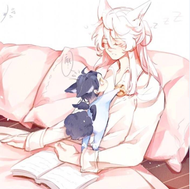 阴阳师手游妖狐大天狗生了小天狗吗哇狗崽婚后生活真幸福