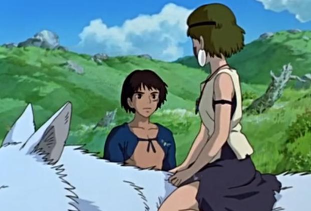 幽灵公主看了2遍才弄懂男女主角尾部的对白