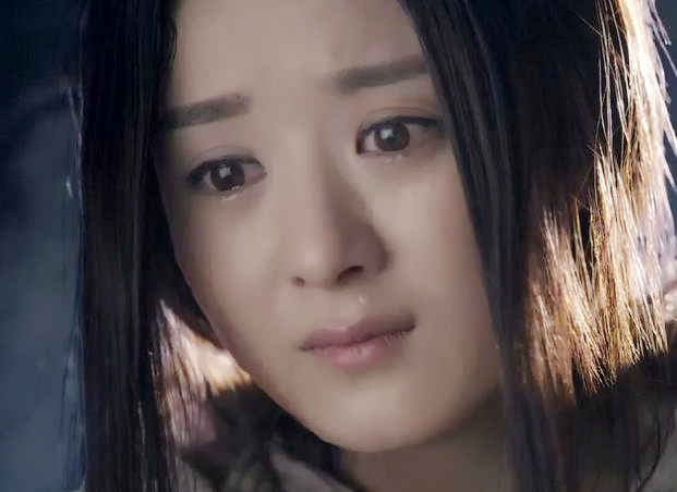 赵丽颖"花千骨"四次失控瞬间,为东方哭的肝肠寸断,为糖宝魔化