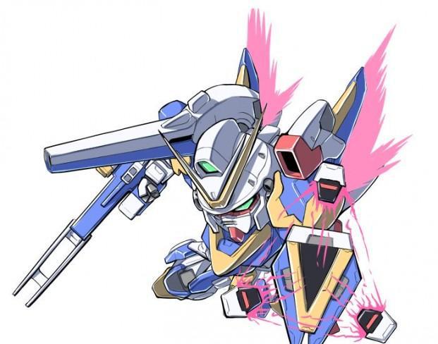 日本插画师的超级q版动漫机器人插画,不单只有高达哟!