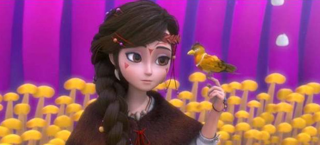 熊出没,光头强人生中的3个女人,纳雅初吻给了