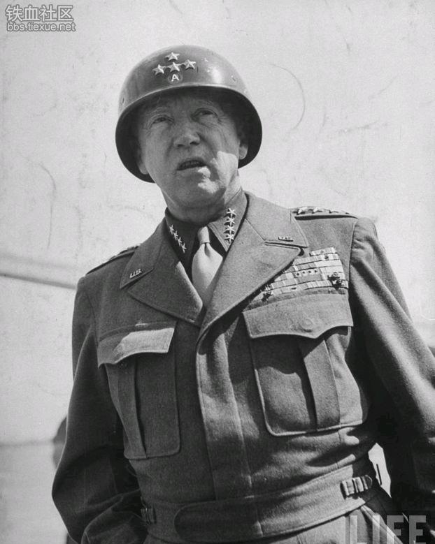 二战名将之"他为二战而来"的巴顿将军
