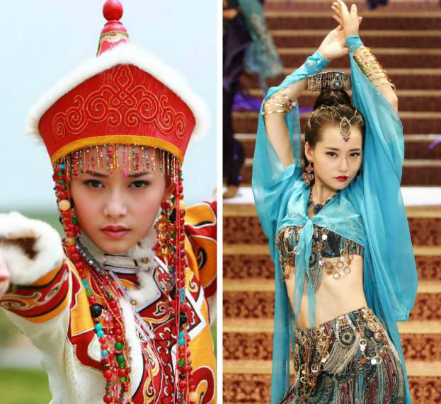 柴碧云饰演的赛亚公主,在新《还珠格格》中的造型被很多人吐槽太土了