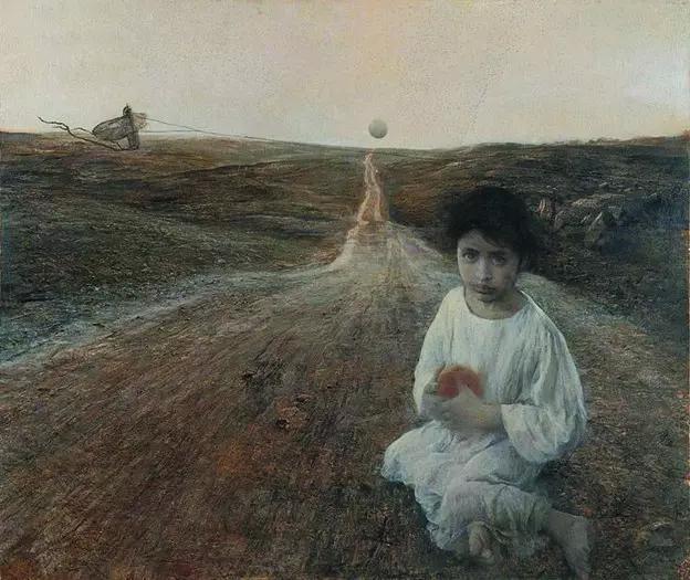 作为"伤痕美术"代表人物,他的艺术更具有唯美的诗意特质