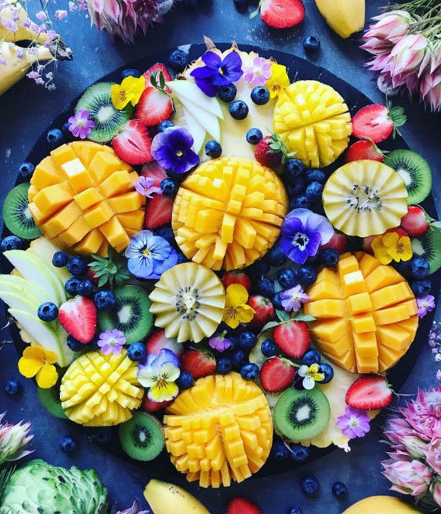 给你准备这样的水果大餐,你可以坚持几天不吃肉?