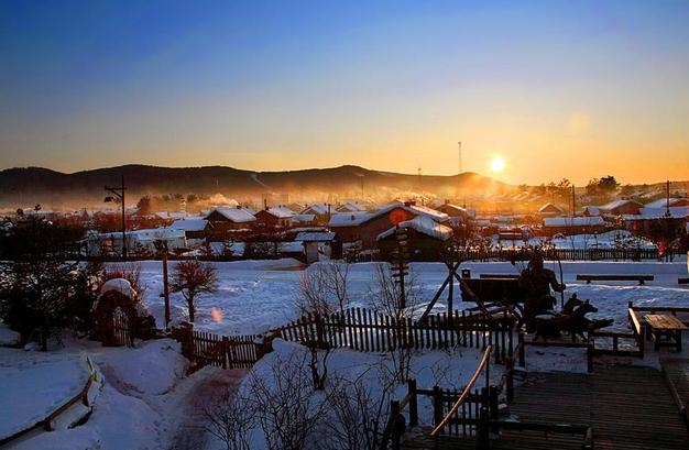 今年最早下雪的地区,最低气温-52℃|下雪|北极村|村庄_新浪网