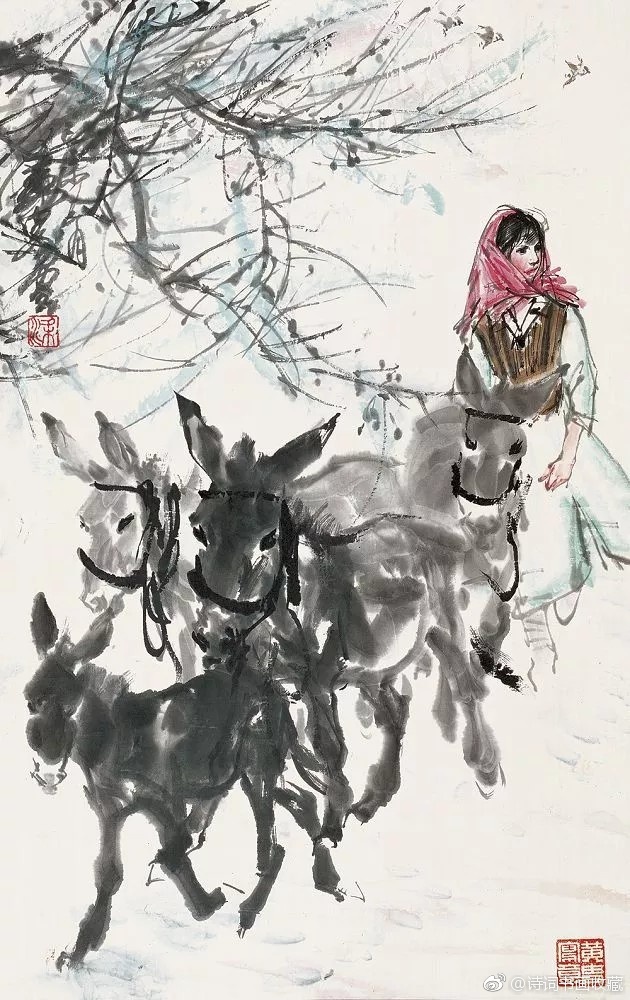 黄胄(1925.3—1997.4.23)中国画艺术大师