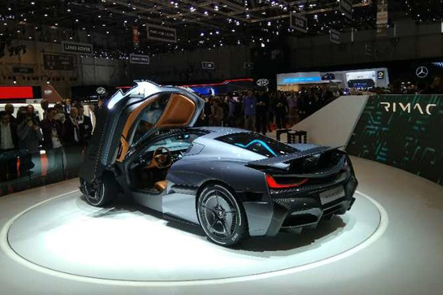 rimac concept two纯电动超跑亮相 百公里加速仅1.9秒