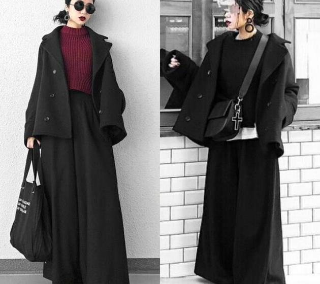 第一次看到将黑色演绎到如此极致,看完这28套穿搭重新认识黑色!