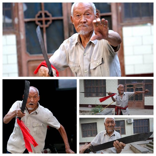 9旬大刀队老兵回忆河南一古寨村民土炮大刀抗击日军坦克