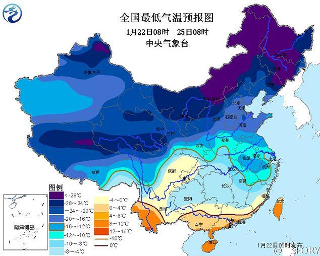 冷!霸王级寒潮将攻占成都!成都最低气温跌倒0℃!