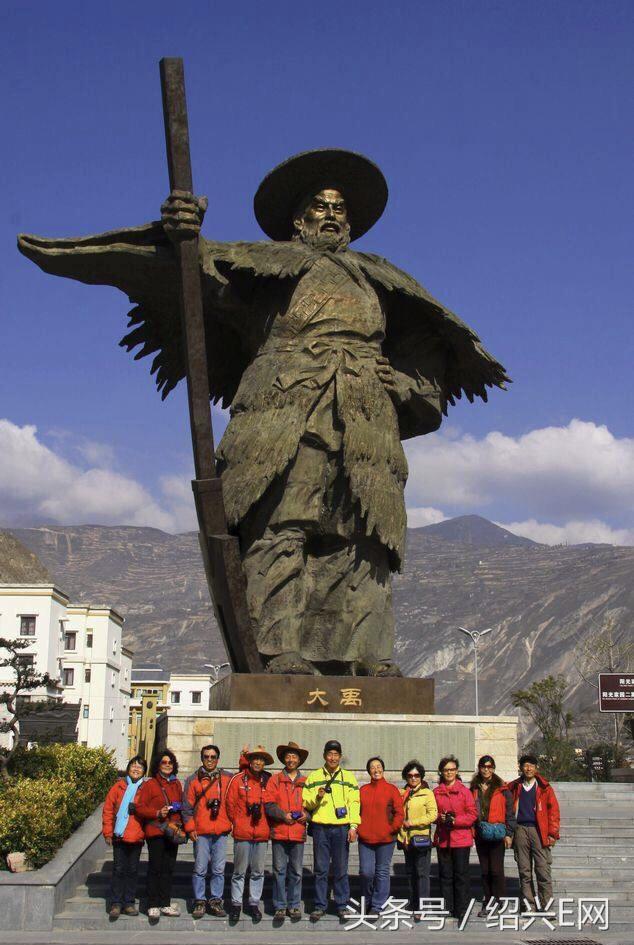 全国各地各具特色的大禹像