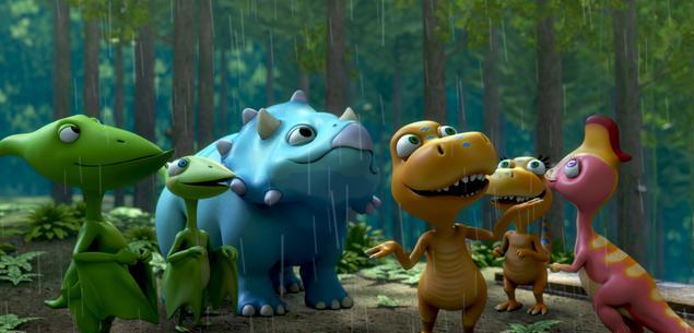 恐龙迷绝对不可错过的科普英文动画恐龙列车