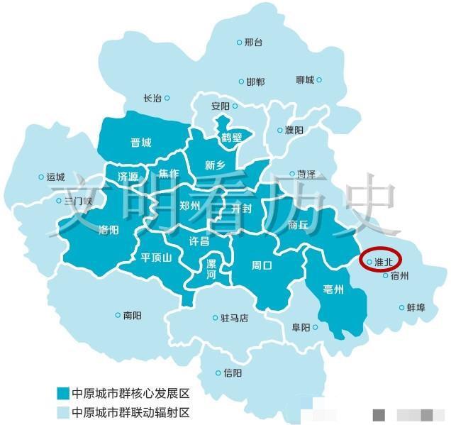 安徽一个地级市,由两块组成,一块接壤河南,一块接壤江苏!