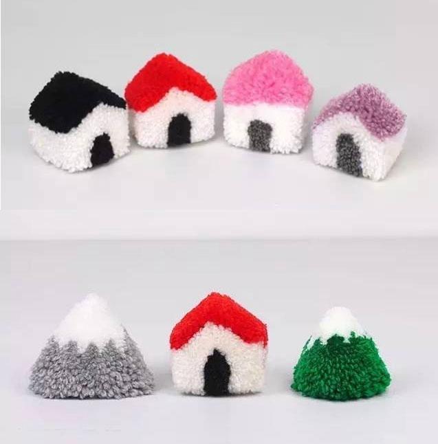 用彩色毛线竟然能做出这么多漂亮的手工小玩意!一起看看吧!