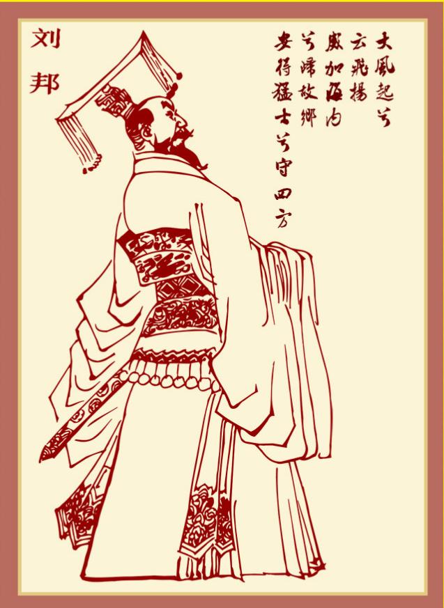 刘邦打败项羽之后,建立了一个比秦朝更强大的汉王朝.