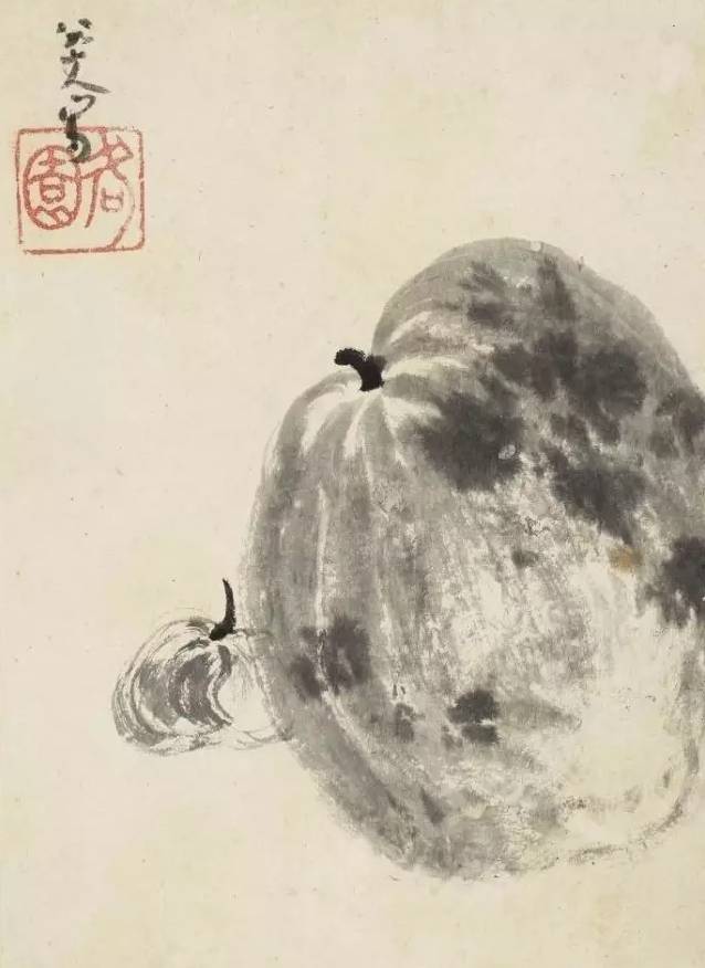 八大山人《蔬果图》