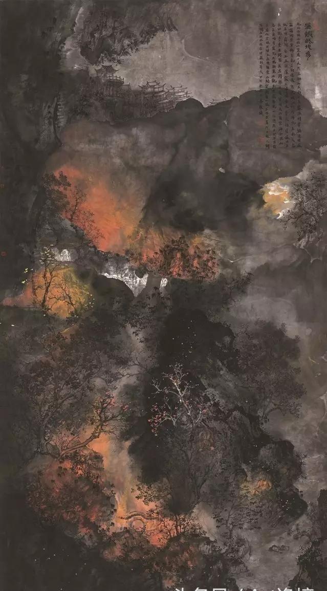 至善至美任赛山水画作品欣赏