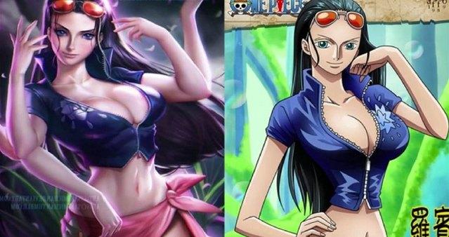 当动漫角色变成3d真人,罗宾美过女帝!兵长求你待在二次元吧!