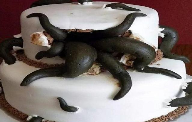 世界上最奇葩的蛋糕第二个很逼真最后一个看吐了