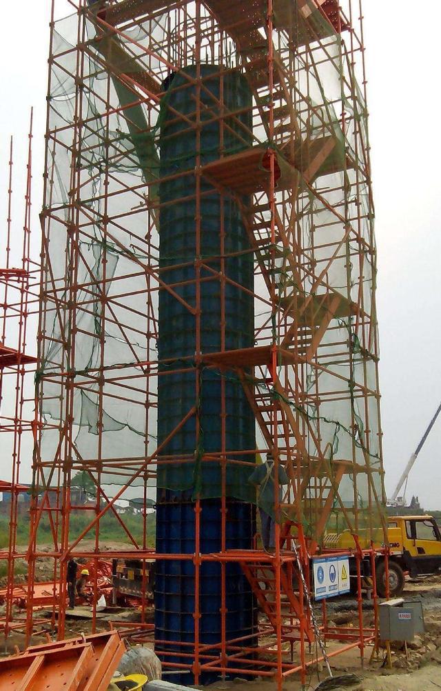 (5)现浇钢筋混凝土独立柱脚手架梁底高度,是指梁底至楼(地)面的距离.