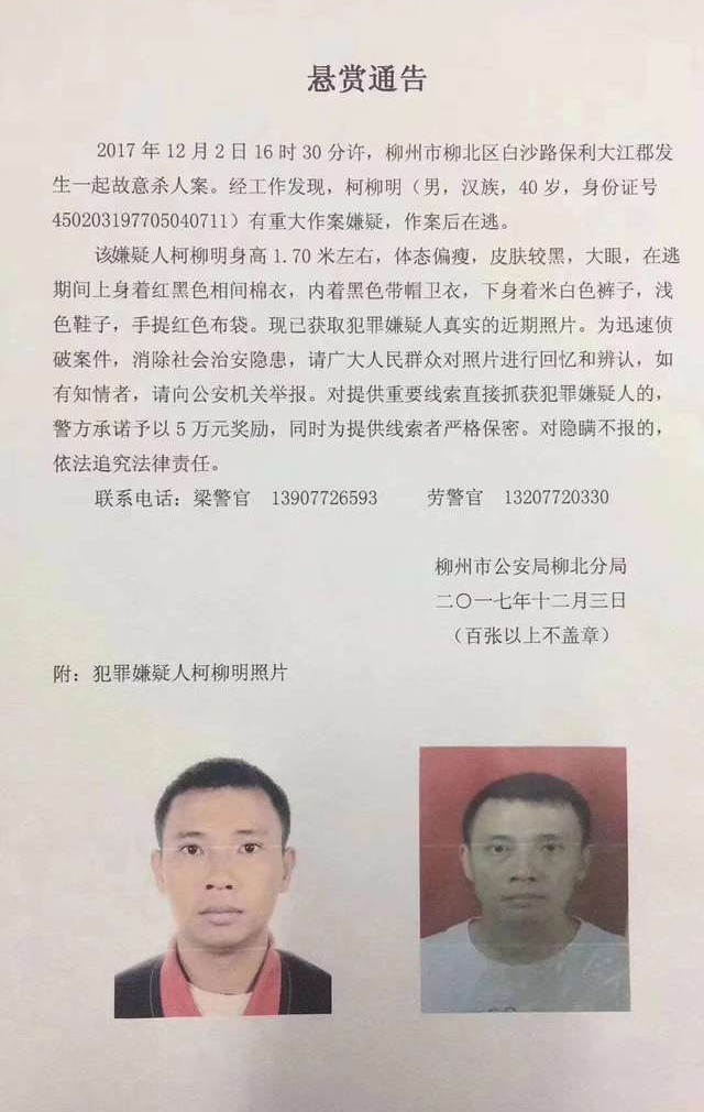 广西男子持长刀当街砍杀前妻,凶手已被批捕