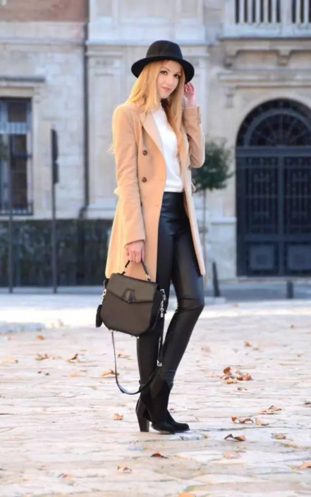 明星都爱穿这条裤子,性感凸显好身材|皮裤|黑色|身材_新浪新闻