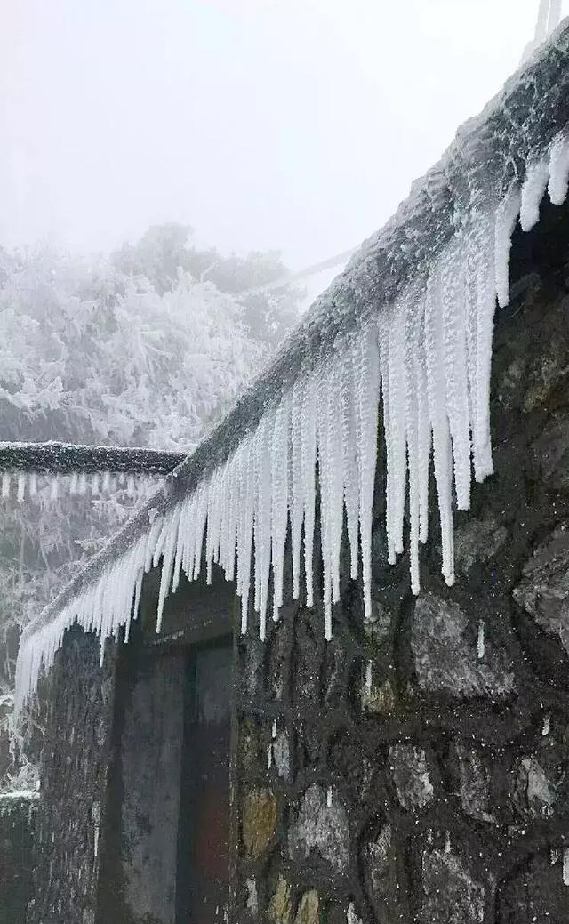 韶关高寒地区被冰雪覆盖,这个地方网友称为"广东的北极