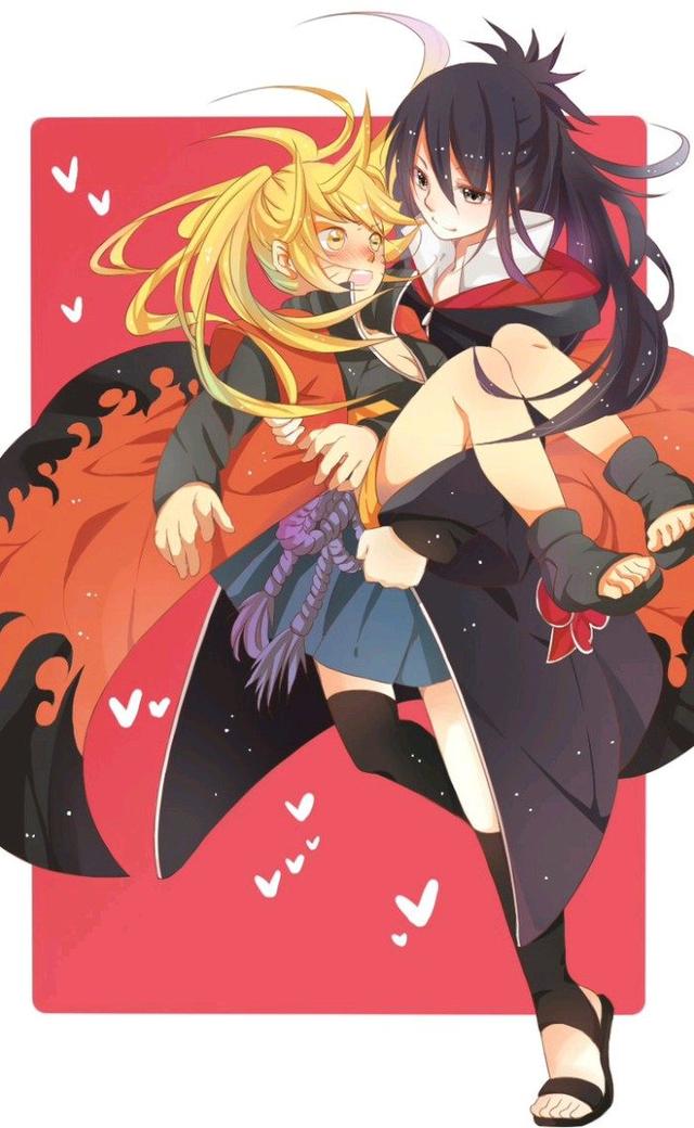 火影忍者众画师笔下鸣人和佐助的四种cp类型